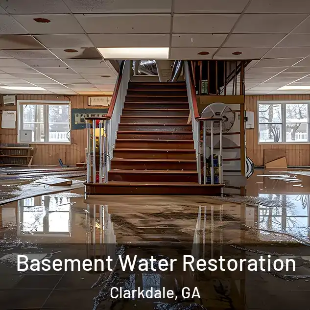  Basement Water Restoration Clarkdale, GA