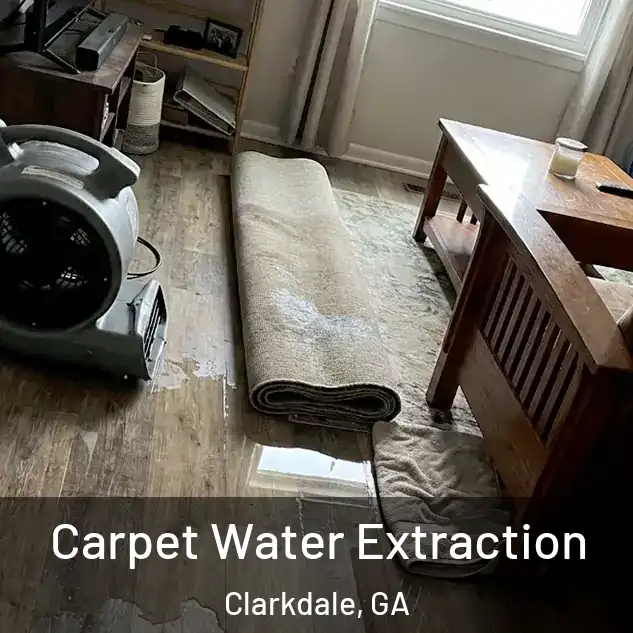  Carpet Water Extraction Clarkdale, GA