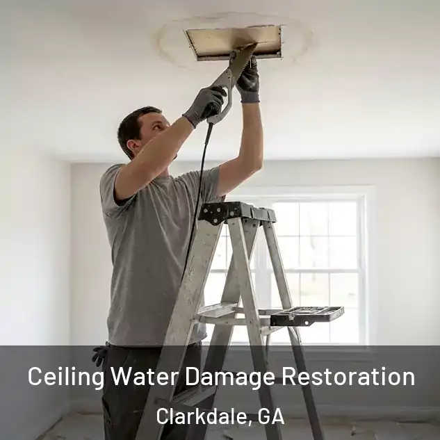  Ceiling Water Damage Restoration Clarkdale, GA