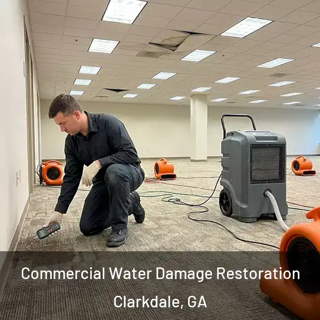  Commercial Water Damage Restoration Clarkdale, GA