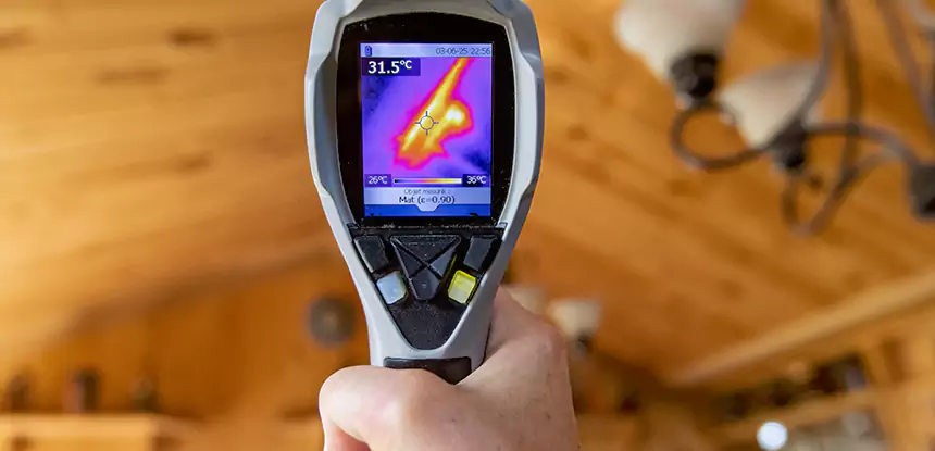 Infrared Camera Roof Leak Detection in Clarkdale