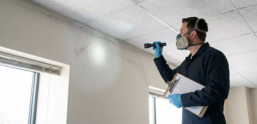 Ceiling Water Damage Inspection in Clarkdale