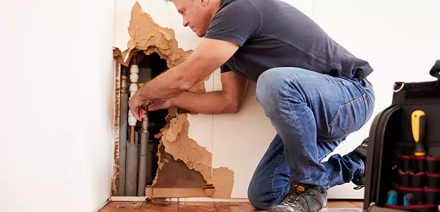 Broken Pipe Water Damage Repair in Clarkdale