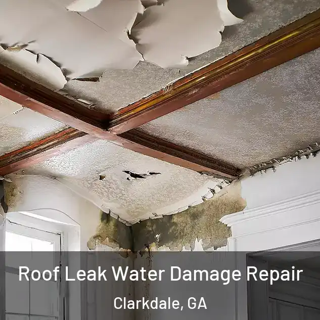 Roof Leak Water Damage Repair Clarkdale, GA