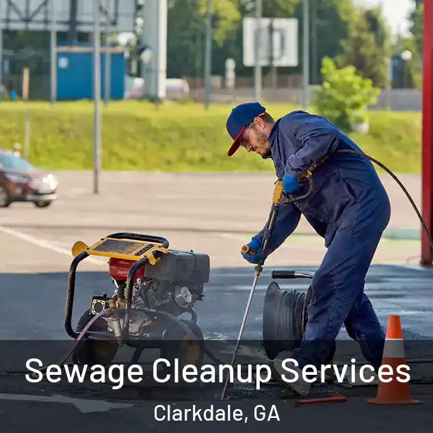  Sewage Cleanup Services Clarkdale, GA