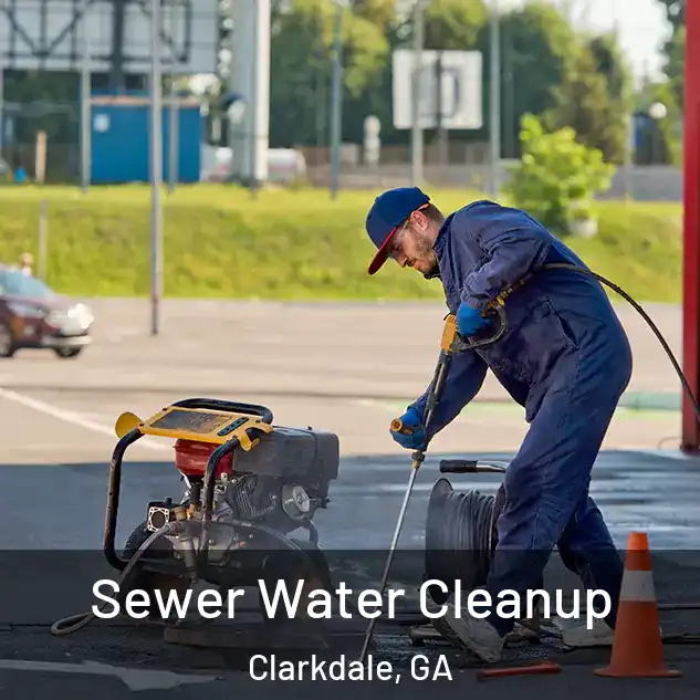  Sewer Water Cleanup Clarkdale, GA