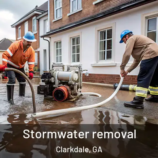  Stormwater removal Clarkdale, GA